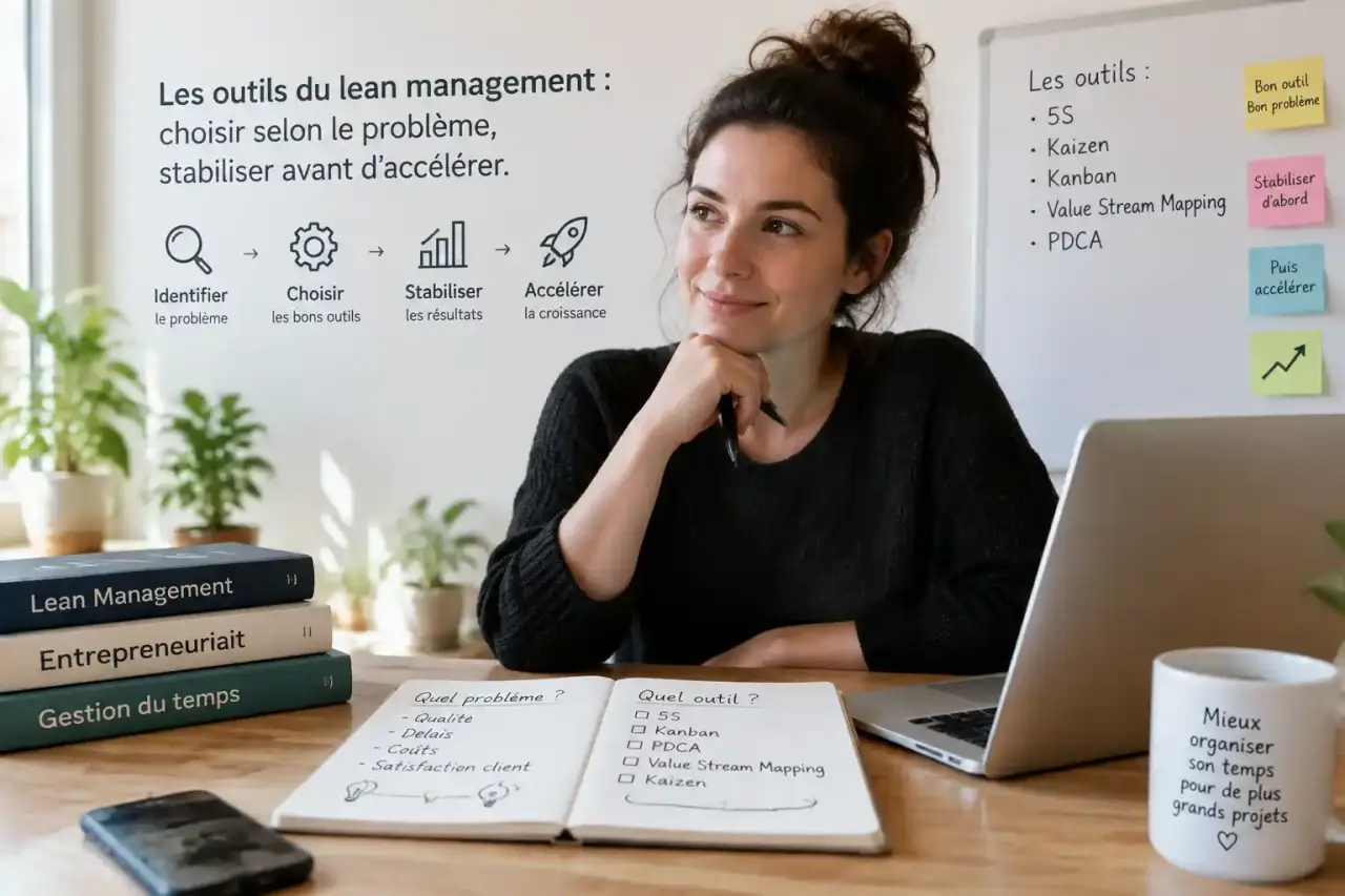 Les outils du lean management : choisir selon le problème, stabiliser avant d’accélérer