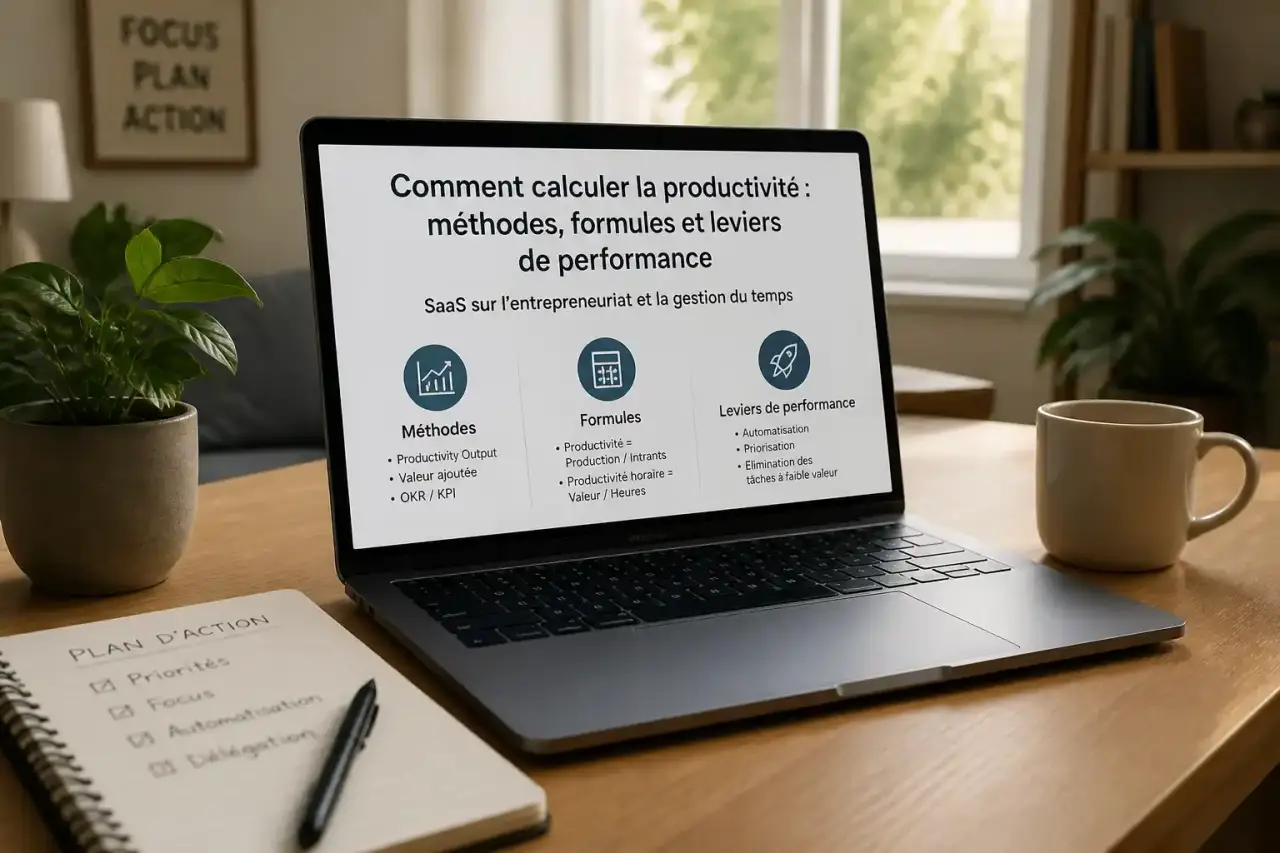 Comment calculer la productivité : méthodes, formules et leviers de performance