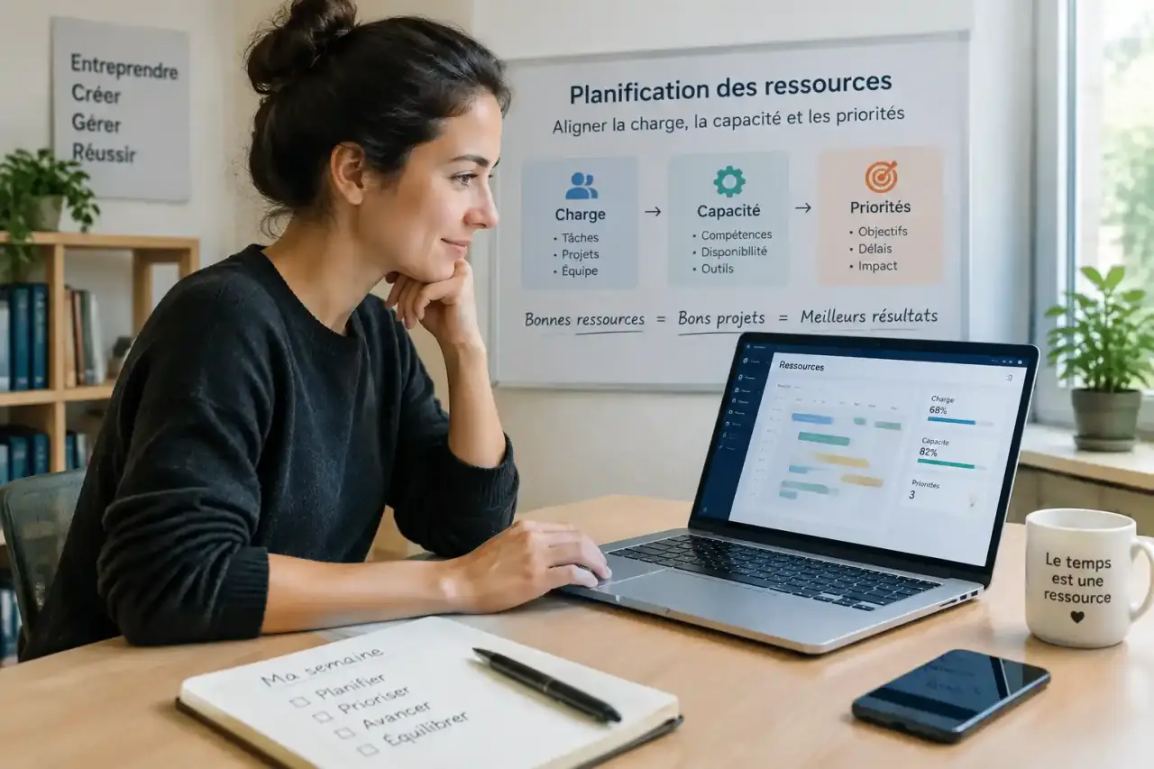 La planification des ressources aligne la charge, la capacité et les priorités