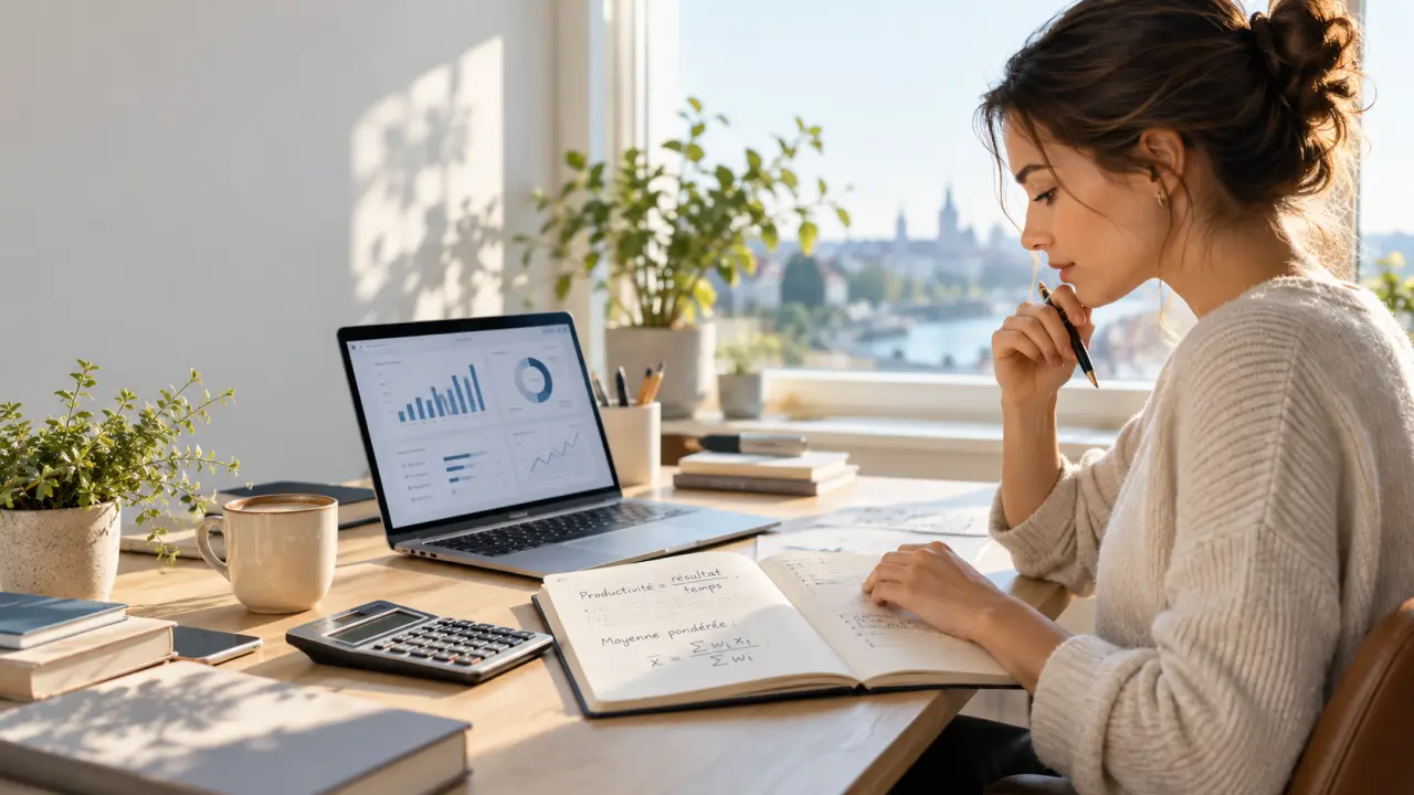Calcul de productivité : les formules utiles et les pièges des moyennes